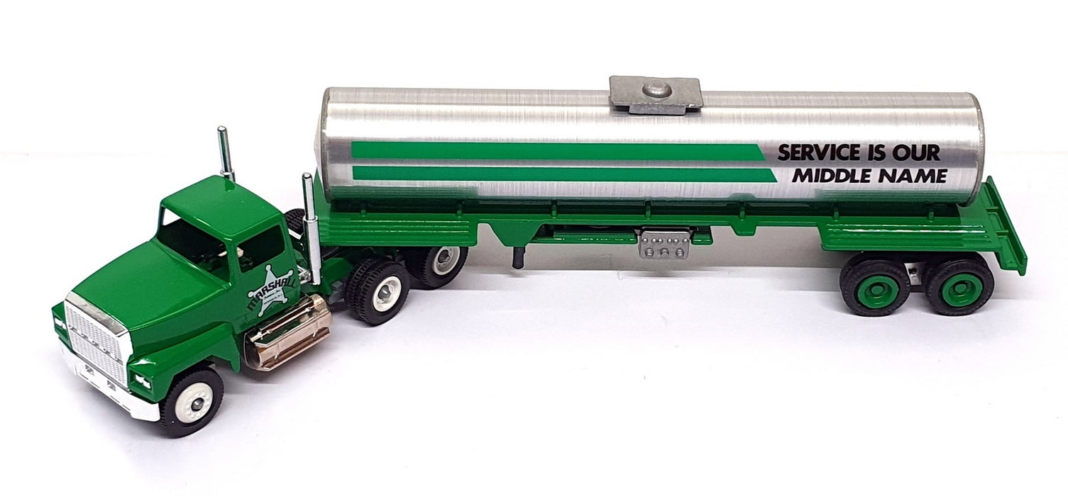 Winross 1/64 Scale WR06G - Ford Tanker Truck Marshall Service - Green