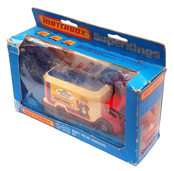Matchbox Appx 13cm Long K-88 - Ford Money Box Security Truck - Red
