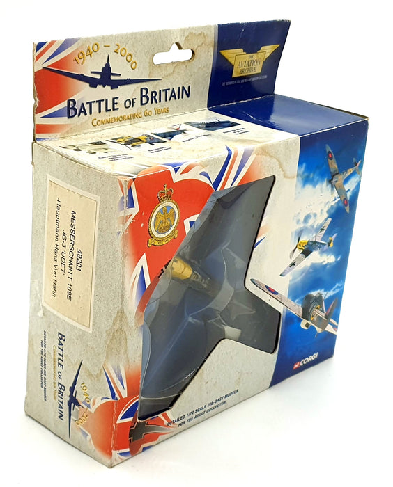 Corgi 1/72 Scale 49201 - Messerschmitt 109E JG-3 UDET Hauptmann Hans Von Hahn
