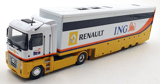 Universal Hobbies 1/50 Scale Diecast 5652U - Renault Magnum F1 Truck & Trailer