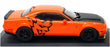 Solido 1/43 Scale S4310306 Dodge Challenger SRT Demon V8 6.2L 2018 Orange/Black