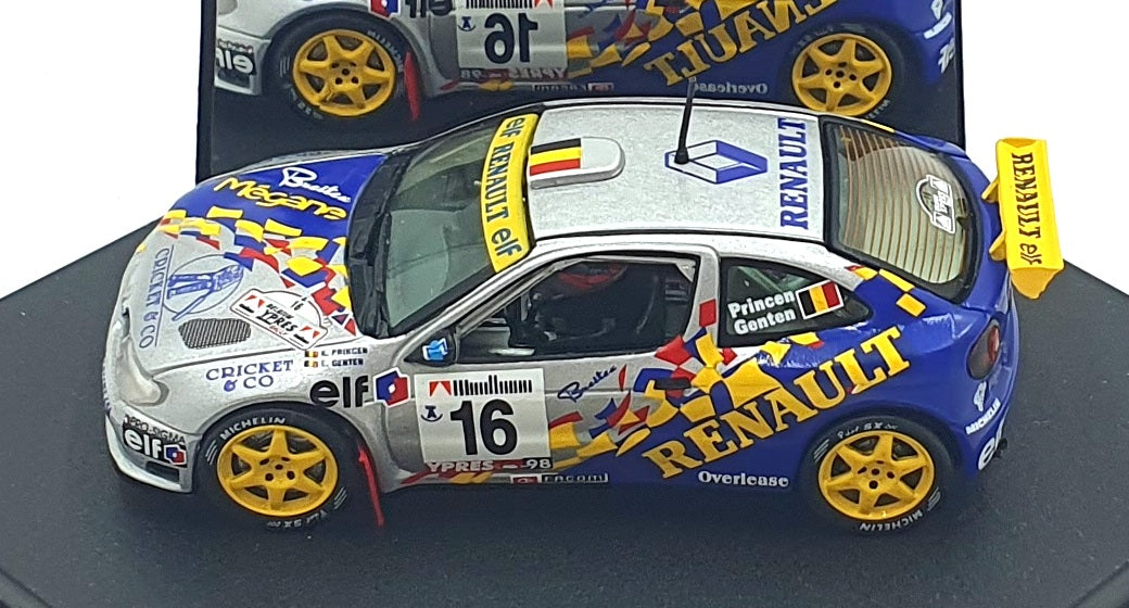 Skid 1/43 Scale SKM99005 - Renault Megane Maxi #16 Ypres Rally 1998