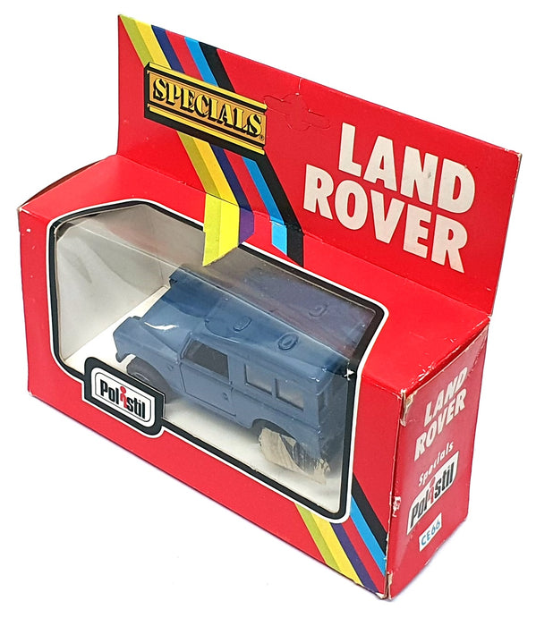 Polistil Appx 8cm Long Diecast CE66 - Land Rover - Blue