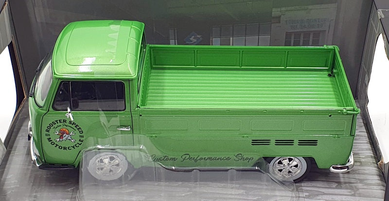 Solido 1/18 Scale Diecast S1809401 - 1968 Volkswagen T2 Pick Up - Custom Green