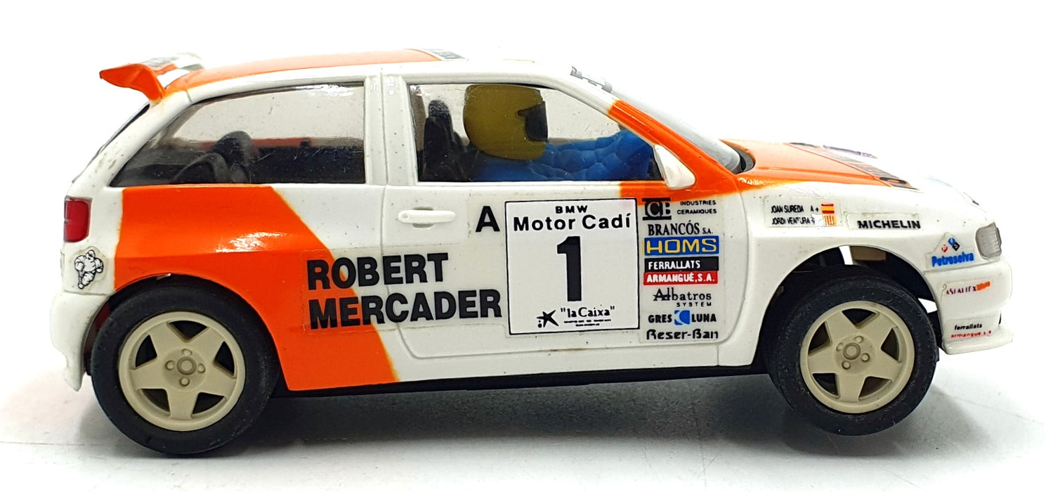 Matchbox SCX 1/32 Scale Slot Car 83900.20 - Seat Ibiza Coupe #1 Robert Mercader