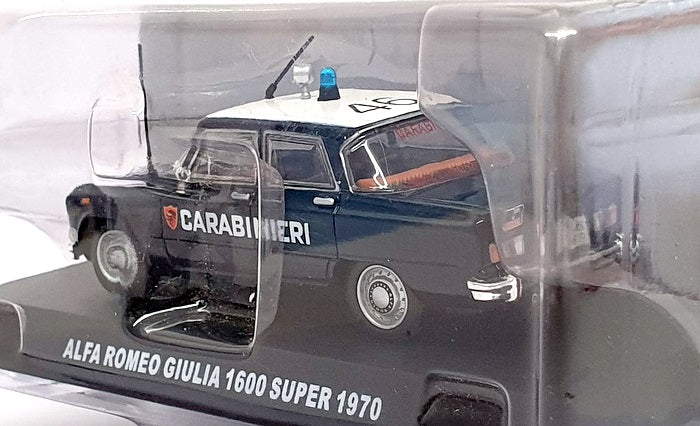 DeAgostini 1/43 Scale 28425E - 1997 Alfa Romeo Giulia 1600 Super (Carabinieri)