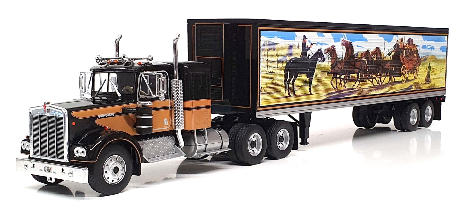 Werk83 1/43 Scale W83431001 - Kenworth Truck & Trailer Smokey & The Bandit
