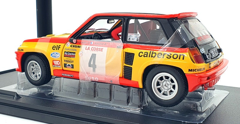 Solido 1/18 Scale S1801314 - 1980 Renault 5 Turrbo #4 Tour De Corse