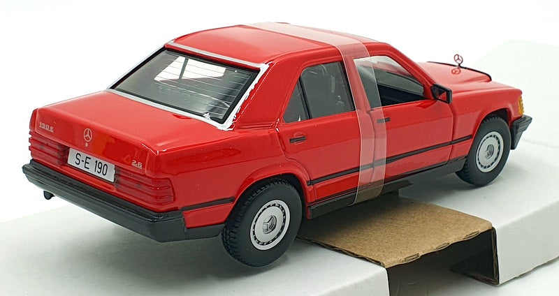 Burago 1/24 Scale Diecast 18-21103 - Mercedes-Benz 190 E 2.6 - Red