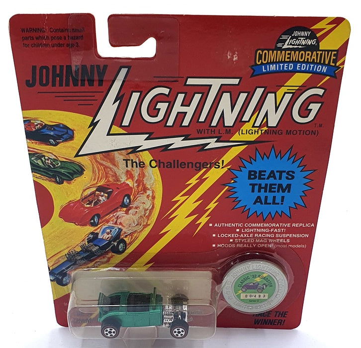 Johnny Lightning 1/64 Scale 100-170 - The Challengers Classic '32 Roadster Green