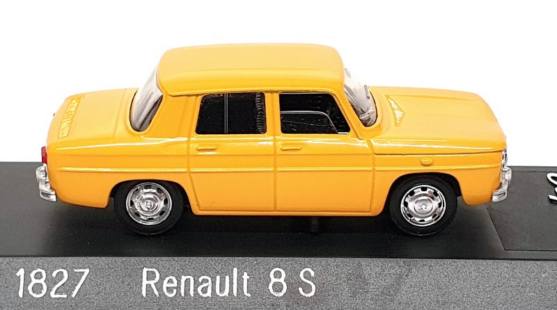 Solido 1/43 Scale Diecast 1827 - Renault 8 S - Yellow