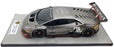 Look Smart 1/18 Scale LS18_02A - Lamborghini Huracan LP620-2 Super Trofeo - Grey