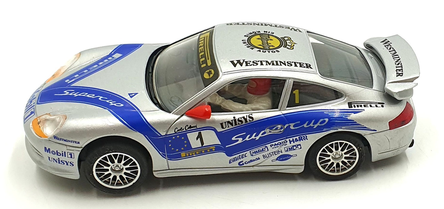 Ninco 1/32 Scale Slot Car 50187 - Porsche GT3 #1 Supercup (Plata)