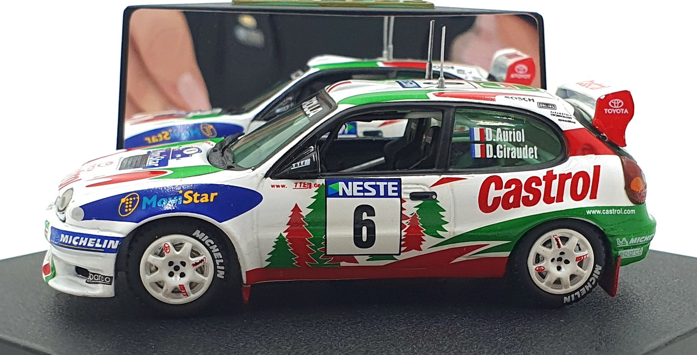 Vitesse 1/43 Scale V98204 - Toyota Corolla WRC #6 Finland Rally 1998