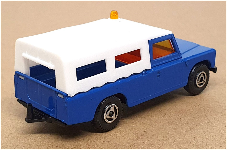 Efsi 1/63 Scale Diecast EF01 - Land Rover Covered Truck - Blue/White