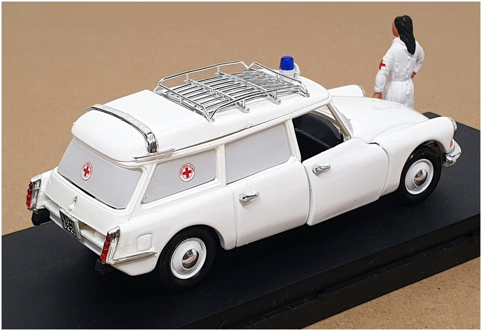 Rio Models 1/43 Scale SL054 - Citroen ID19 Groce Rossa Ambulance - White