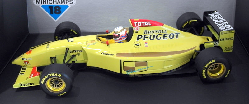 Minichamps 1/18 Scale Diecast 180 960082 Jordan Peugeot 1996 M Brundle