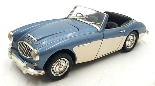 Ertl 1/18 Scale Diecast 7459 - 1956 Austin Healey 100-Six - Blue / white