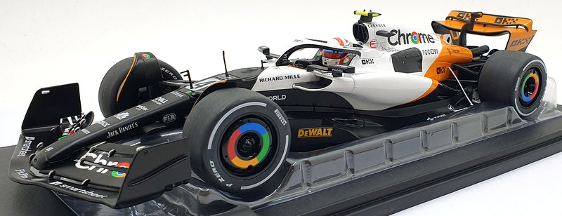 Solido 1/18 Scale S1811203 - McLaren F1 MCL60 Monaco Norris #4 2023