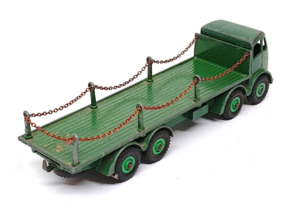 Dinky Supertoys 30526S - Foden Flatbed Lorry With Chains - Green REPAINT