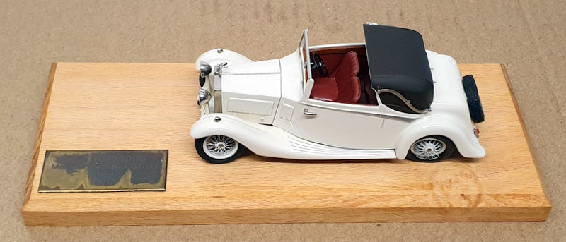Top Marques 1/43 Scale RR3 - 1934 Rolls Royce 20/25 Mulliner D/H SC - Pale Ivory
