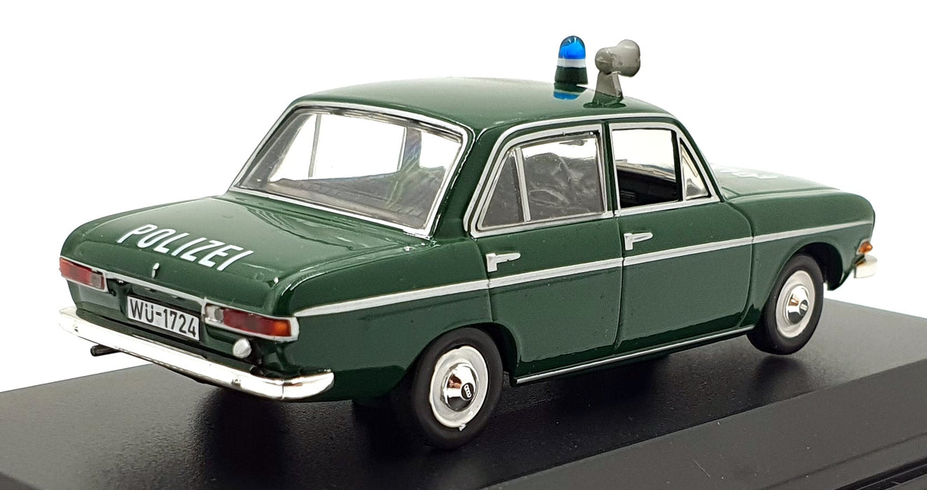 Norev 1/43 Scale 830024 - Audi 72 Polizei Car - Green