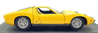 Anson 1/18 Scale Diecast 30302-W - Lamborghini Miura - Yellow