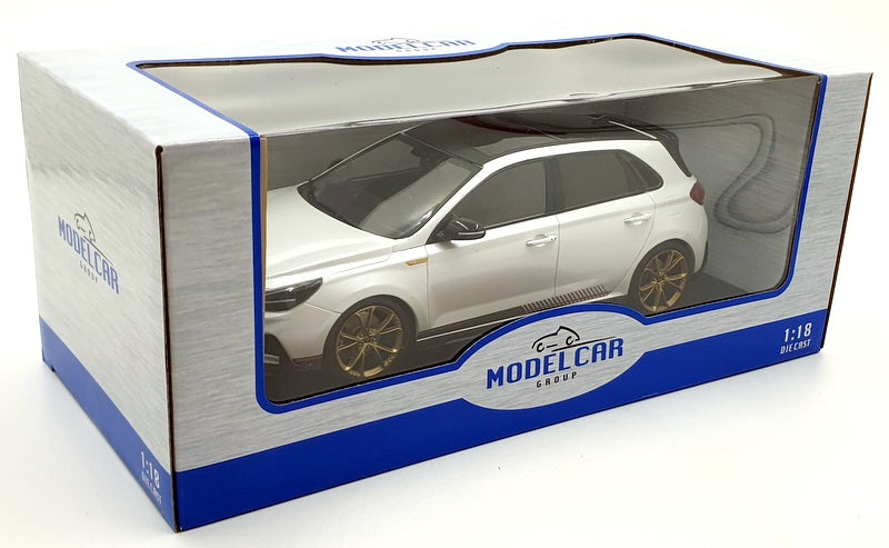 Model Car Group 1/18 Scale MCG18376 - Hyundai i30N - Atlas White
