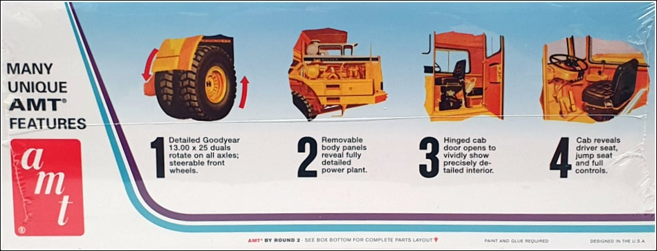 AMT 1/25 Scale Kit AMT1209/04 - International Payhauler 350 Construction Truck