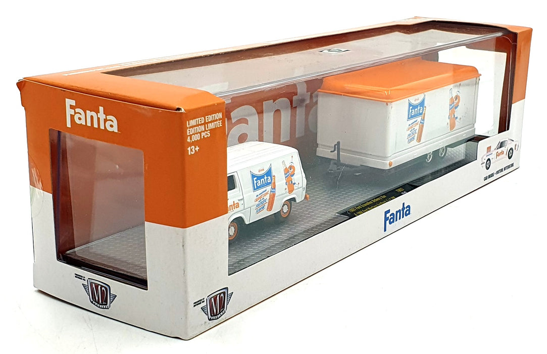 Castline M2 Machines 1/64 Scale TW03 '65 Ford Econoline Van/'66 Mustang Fastback