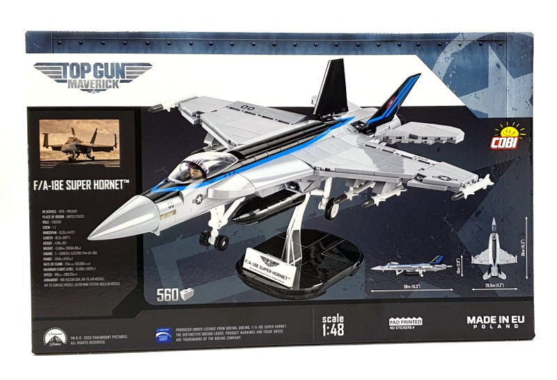 Cobi Bricks 1/48 Scale 5805A - F/A-18E Super Hornet - Top Gun