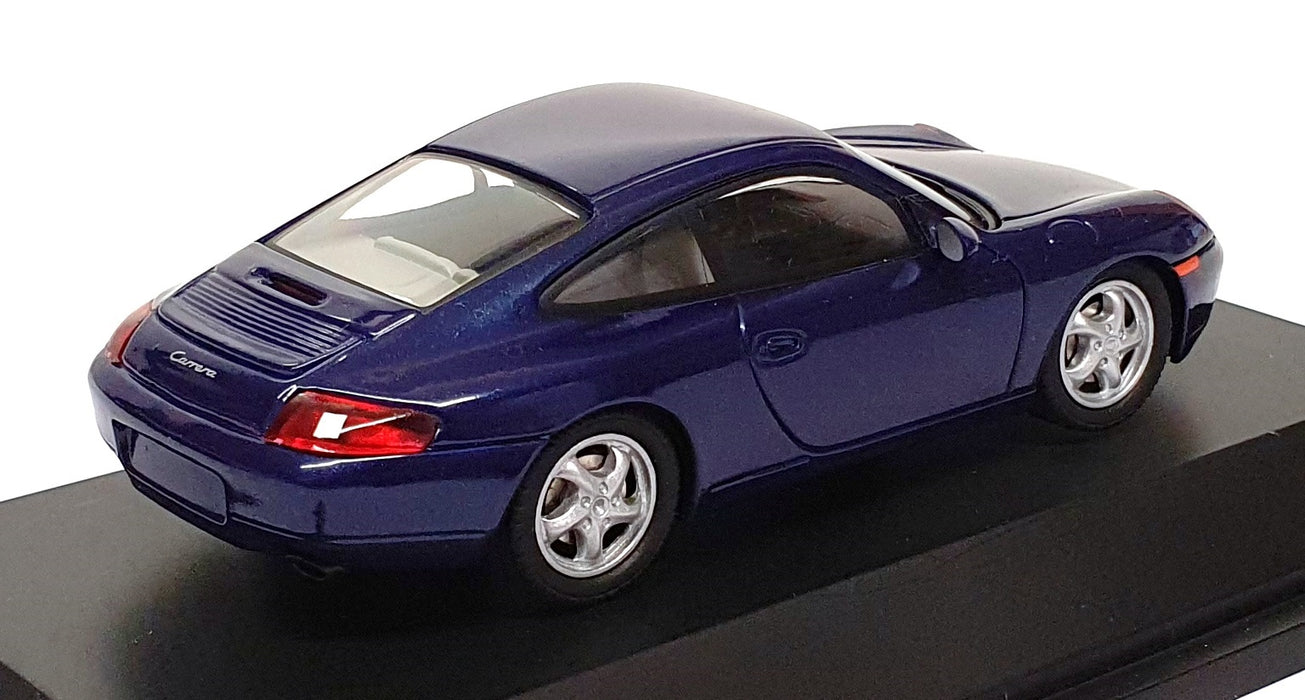 Schuco 1/43 Scale Diecast 04342 - Porsche 996 Carrera - Met. Blue