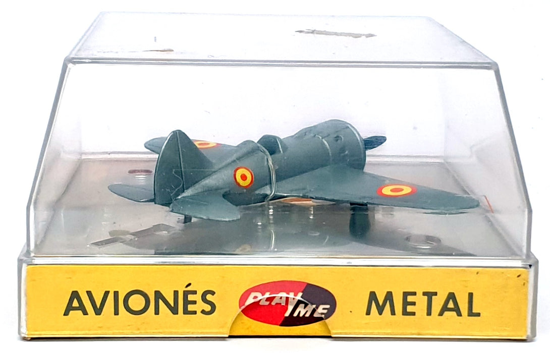 Aviones Play Me Diecast 123 - Polikarpov I-16 Rata Aircraft - Silver