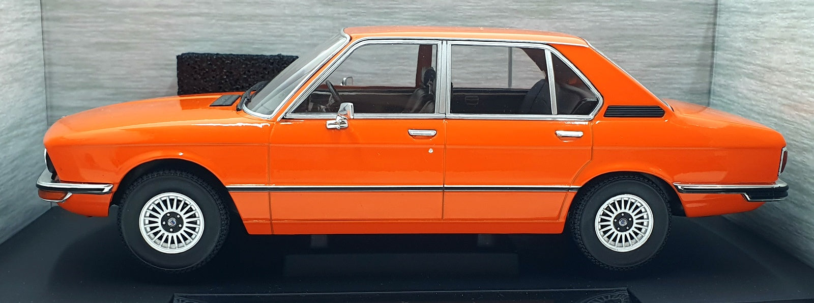Model Car Group 1/18 Scale MCG18540 - 1974 BMW 5-Series (E12) - Orange