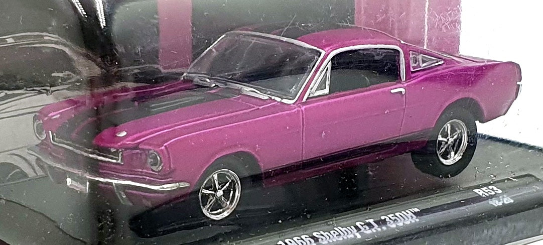 Castline M2 Machines 1/64 Scale R53 - 1966 Shelby GT 350H - Pink