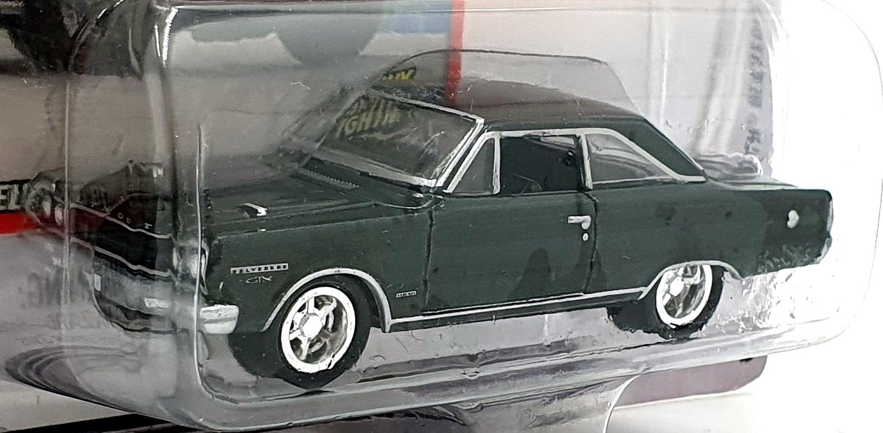 Johnny Lightning 1/64 Scale JL 239-03 - 1967 Plymouth Belvedere GTX - Dark Green