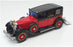 Franklin Mint 1/24 Scale B11SD61 - '35 Mercedes Benz 770k Grosser - Red/Black