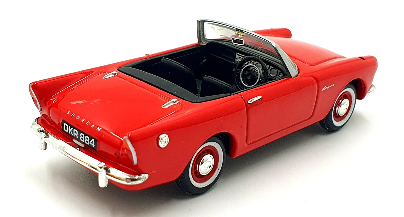 Vanguards 1/43 Scale Diecast VA07000 - Sunbeam Alpine MK2 - Carnival red