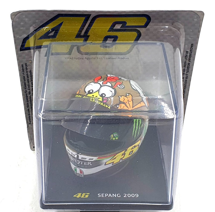 Altaya 1/5 Scale MT9ALA0023 Helmet MotoGP Valentino Rossi Sepang 2009 #46
