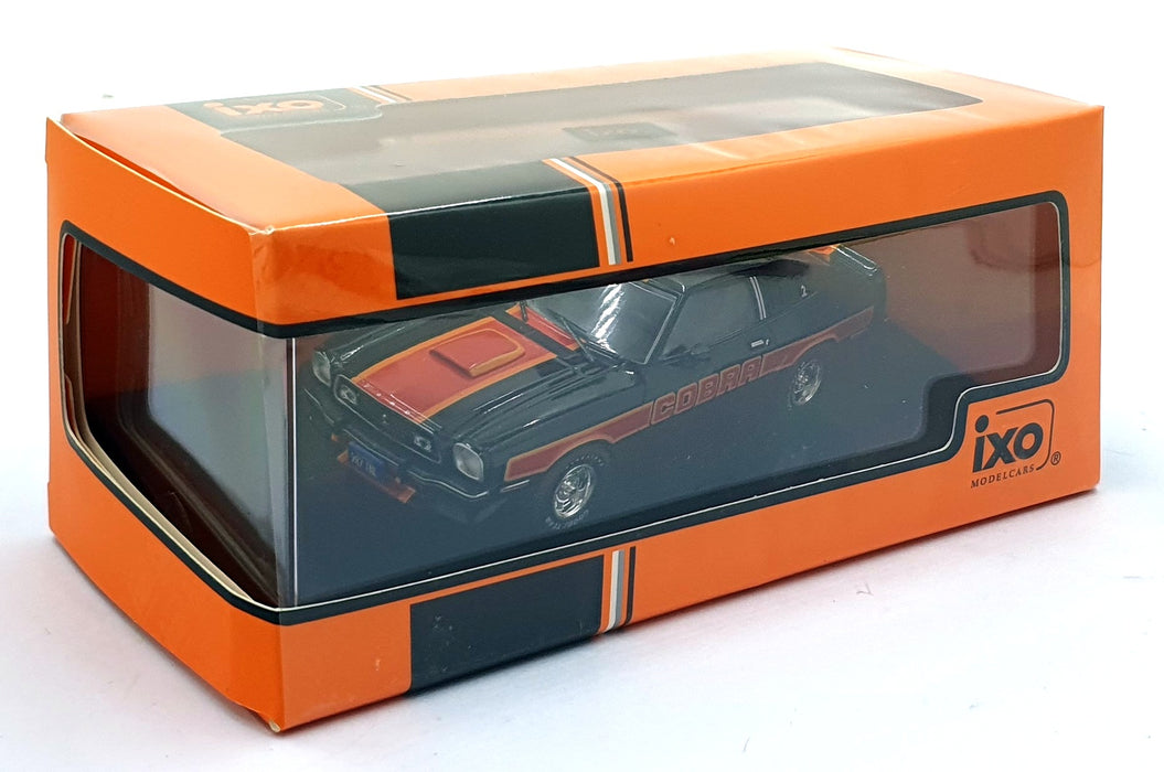 Ixo 1/43 Scale CLC599N.22 - 1977 Ford Mustang Cobra II - Black