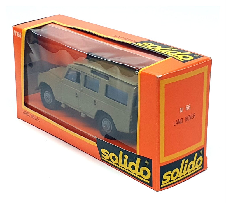 Solido 1/43 Scale Diecast No. 66 - Land Rover - Green