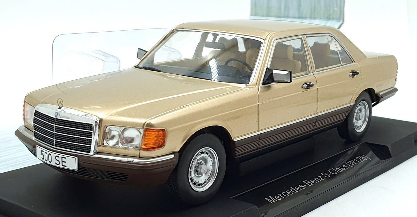MCG 1/18 Scale Diecast MCG18548 - Mercedes-Benz S Class W126 - Met. Beige