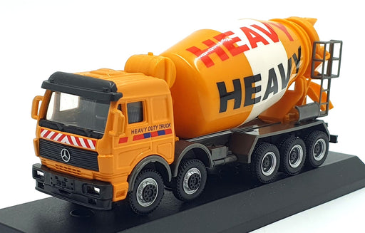 Cararama 1/60 Scale 100005I - Mercedes-Benz Construction Truck - Orange