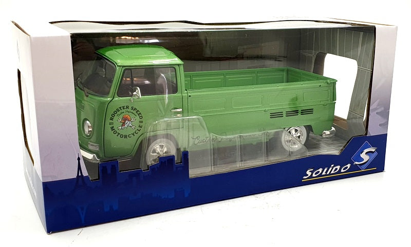 Solido 1/18 Scale  S1809401 - 1968 Volkswagen T2 Pick Up - Custom Green