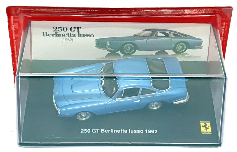 Altaya 1/43 Scale 5425U - 1962 Ferrari 250 GT Berlinetta Lusso - Met. Blue