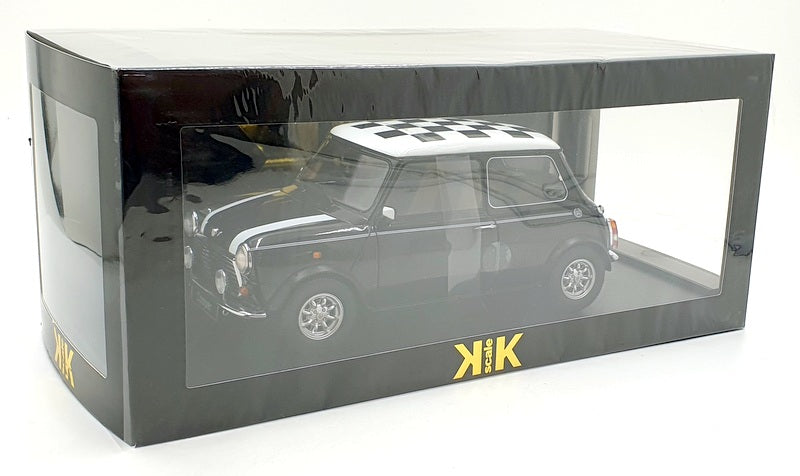 KK Scale 1/12 Scale KKDC120055R - Mini Cooper RHD - Black/White Chequered Roof