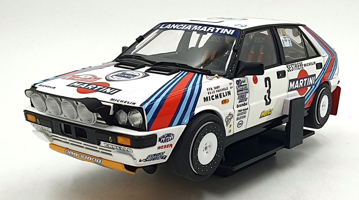 Kyosho 1/18 Scale KS08960F - Lancia Delta HF 4WD #3 Monte Carlo 1988