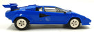 KK Scale 1/12 Scale KKDC120145 - 1985 Lamborghini Countach LP5000S QV - Blue