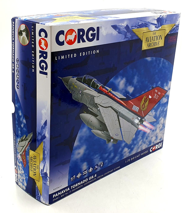 Corgi 1/72 Scale Diecast AA33617 - Panavia Tornado GR.4 ZA461 RAF 15 Squadron
