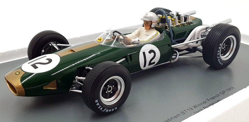 Spark 1/18 Scale Resin 18S505 - Brabham BT19 #12 1966 Winner J.Brabham